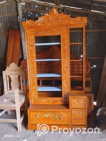 ডেসিন টেবিল মেহগুনি কাঠ