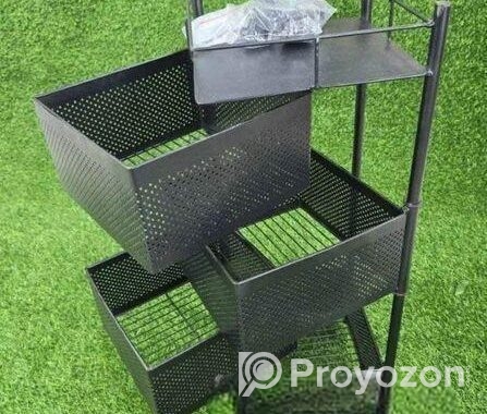 4 Layer organiser rack