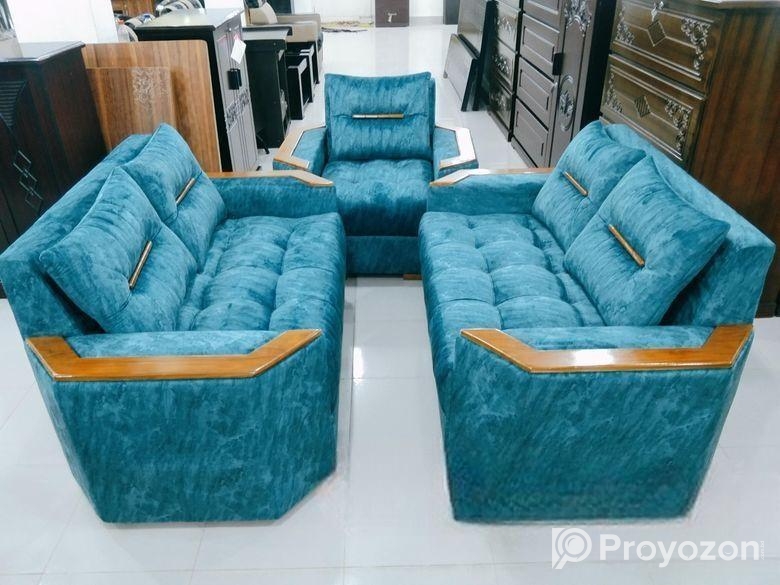 সোফা নিউ কাঠি ডিজাইন ২+২+১