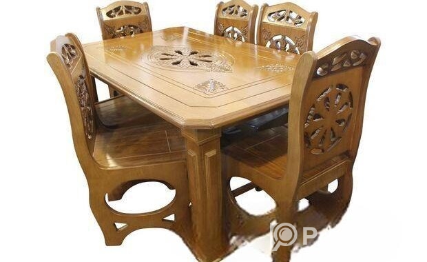 ইউনিট ডিজাইন MDF ডাইনিং টেবিল