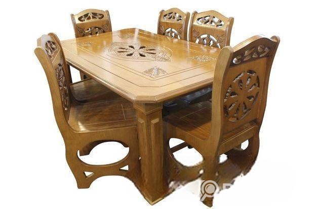 ইউনিট ডিজাইন MDF ডাইনিং টেবিল