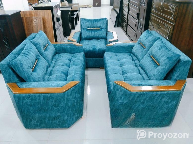 সোফা নিউ কাঠি ডিজাইন ২+২+১