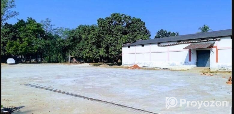 গুদাম ঘর সহ জমি বিক্রয় হবে