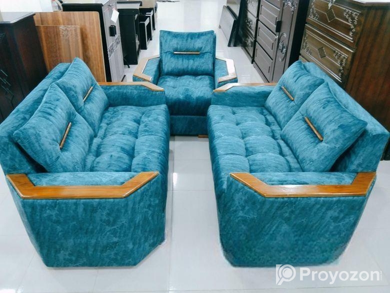 সোফা নিউ কাঠি ডিজাইন ২+২+১