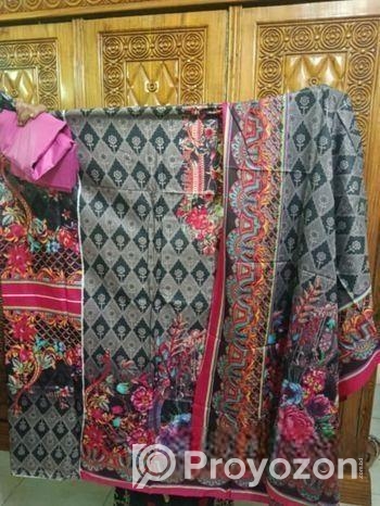 সুতি মালহার থ্রি পিস
