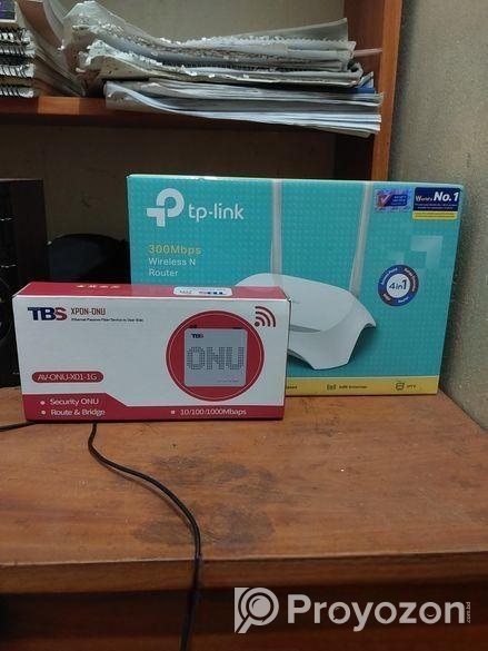 Router and onu (রাউটার এবং অনু