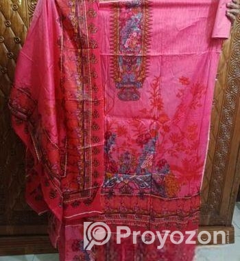 সুতি মালহার থ্রি পিস