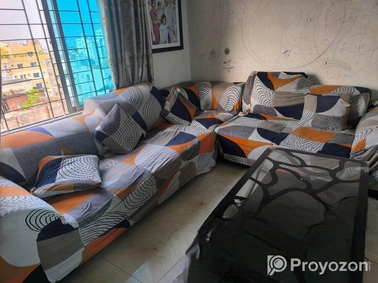 সোফা ও টি টেবিল