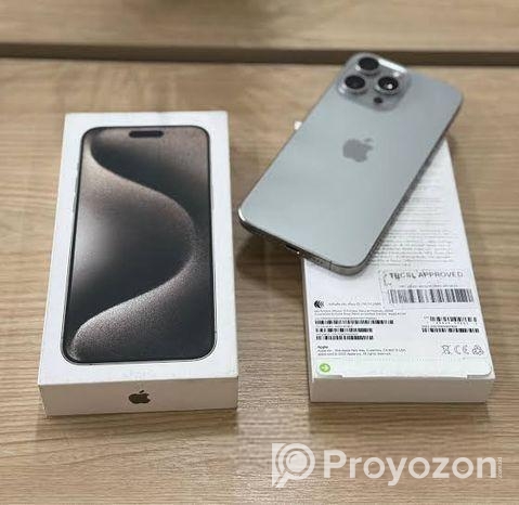 Apple iPhone 15 pro max Natural Titanium (Used)