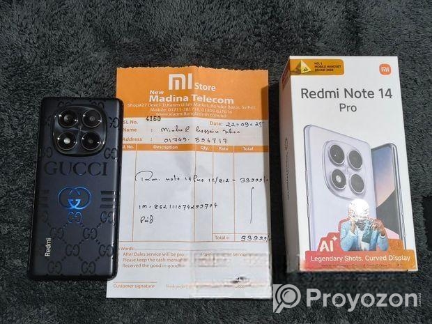 Xiaomi Redmi Note 14 pro 2025 (12/512GB) (New)