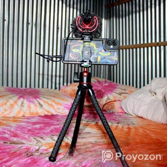 Boya by Mm1+ Mic with Octopus Tripod