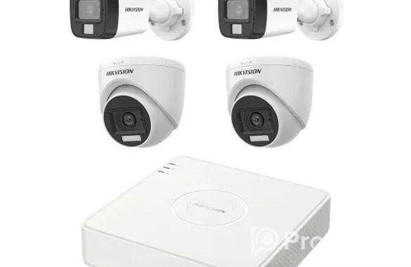 Hikvision 4 CCTV Camera Package