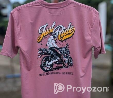 Drop shoulder T shirt