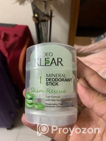 DeoKlear Mineral Deodorant Stick Skin Rescue