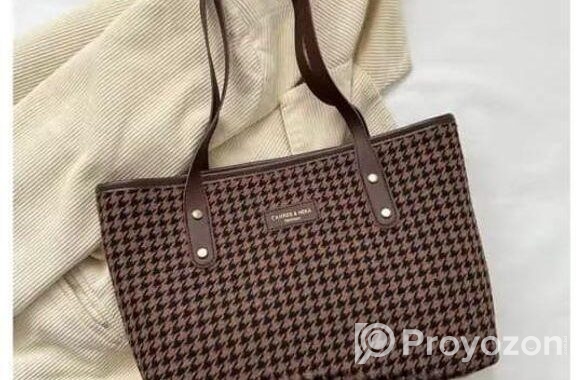 Grameen Check Tote Bag