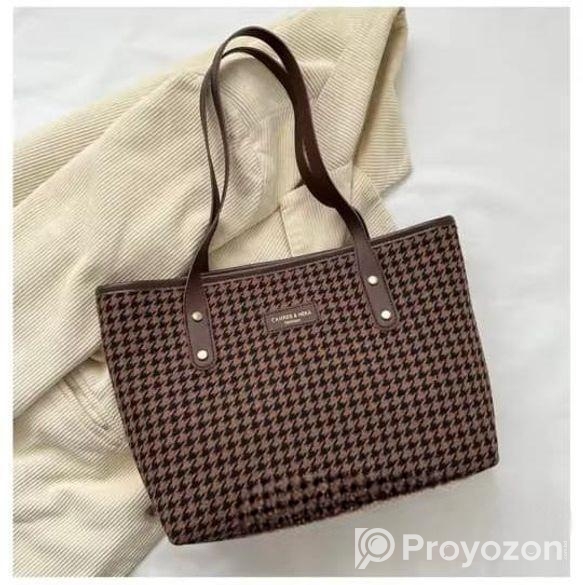 Grameen Check Tote Bag