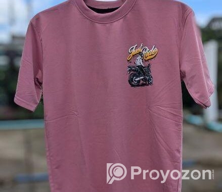 Drop shoulder T shirt