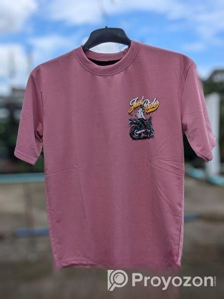 Drop shoulder T shirt