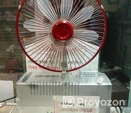 4 HOURS BACKUP DUAL BATTERY FAN