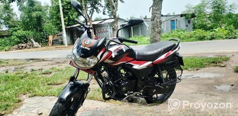Bajaj Discover 125 Black Red 2021