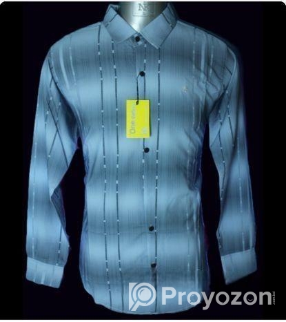 Striped Dobby Luxurious Cotton Shirt