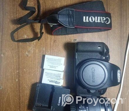 Canon 700d with 18-55lens