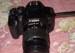 Canon 700d with 18-55lens
