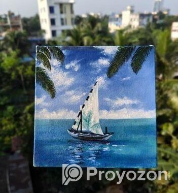 Acrylic painting