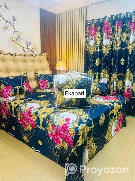 কম্ফোর্টার বেডশিট সেট