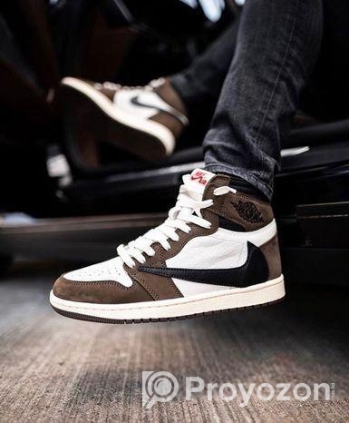 Jordan 1 Retro High Og Sp Travis Scott Mocha 1:1