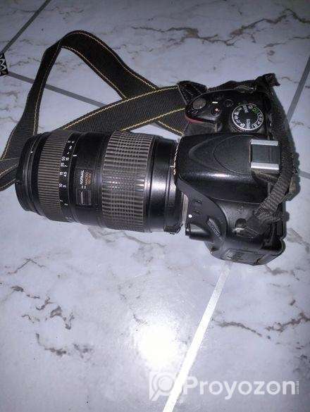 Nikon D5100 Camera With Lens, battery, charger, bag.