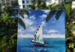 Acrylic painting