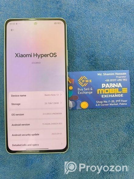 Xiaomi Redmi Note 13 6-128 GB Amoled (Used)