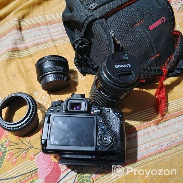 80d Camara + ২টা লেন্স