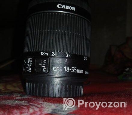 Canon 700d with 50m prime lance & 18-55 kit