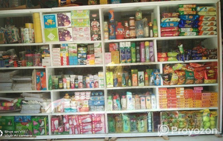 আবাসিক এলাকায় যে বিল্ডিং এর নিচে দোকান।