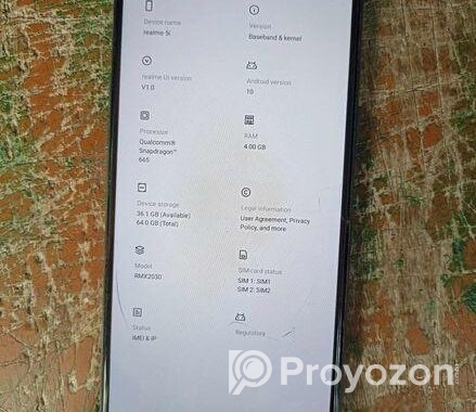 Realme 5i 4-64 (Used)