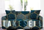 2+2+1 China Print Sofa Cover