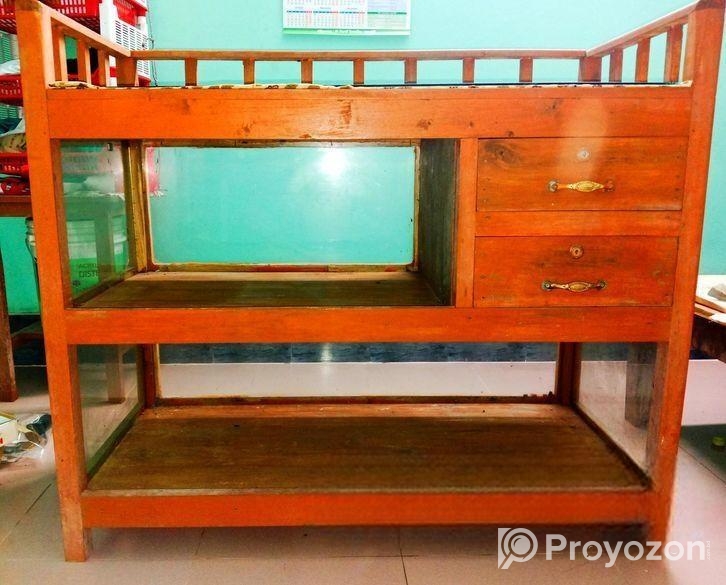 আকাশী কাঠের তৈরি ক্যাশ বাক্স