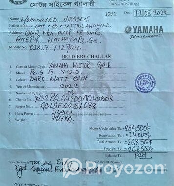 Yamaha FZS V3 . 2023