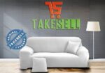 2+2+1 seater china solid sofa cover