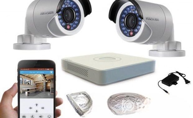 2pics Hik-vision CC tv Camera Packages (2MP 1080P)