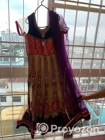 Long Gown, Nicely Worked