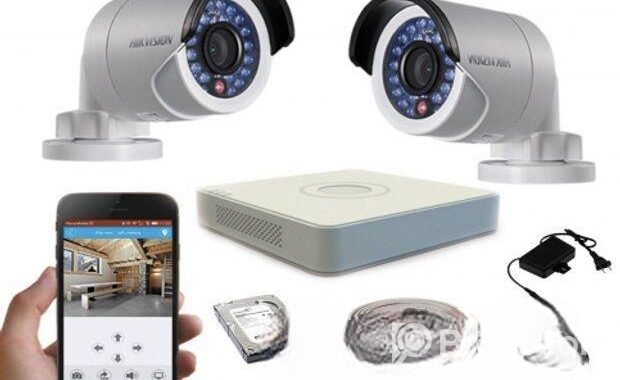 2pics Hik-vision CC tv Camera Packages (2MP 1080P)