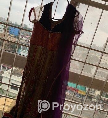 Long Gown, Nicely Worked