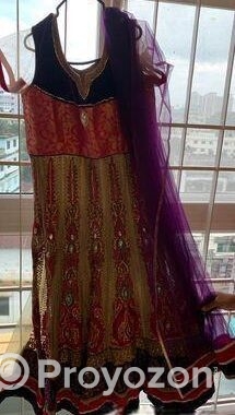 Long Gown, Nicely Worked
