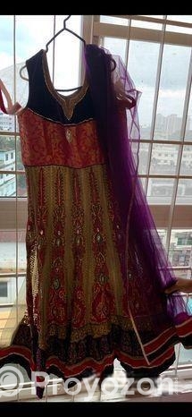 Long Gown, Nicely Worked