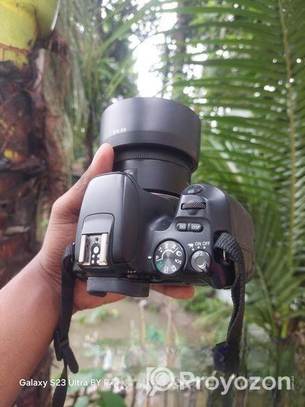 Camera,, canon 200D with 50mm STM prime lens 1.8..