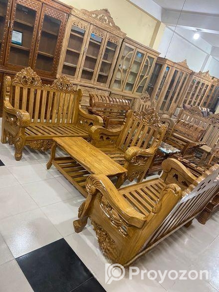 সেগুন কাঠের ভিক্টোরিয়া সোফা 15% ডিসকাউন্ট