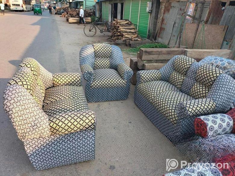 ২+২+১-৫-সিট সাদ্দাম গদি সোফা🇧🇩🇧🇩